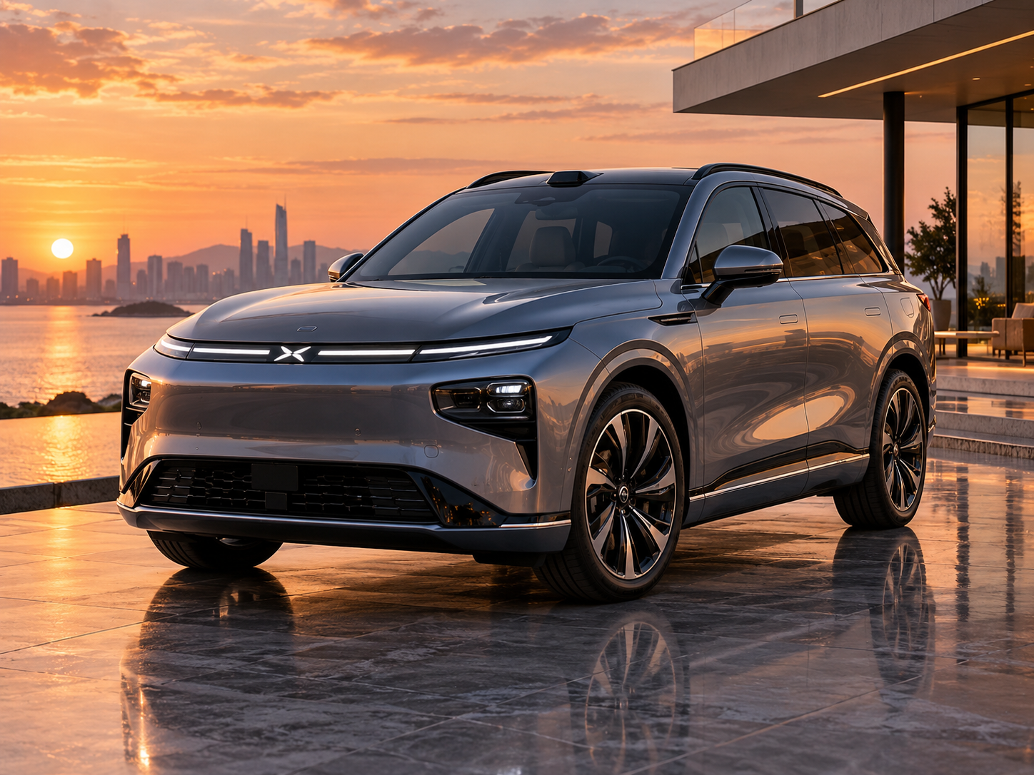 XPENG electric vehicle accident repair assessment in Melbourne